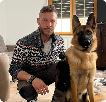 Stéphane Decuyper, cynologue et comportementaliste canin